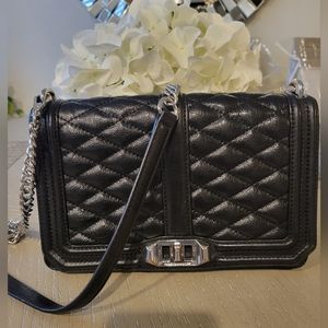 Rebecca Minoff Quilted Crossbody